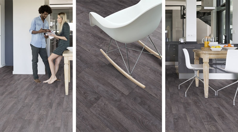Gerflor PVC-Bahnenware Primetex Concept - 1532 Factory Anthracite
