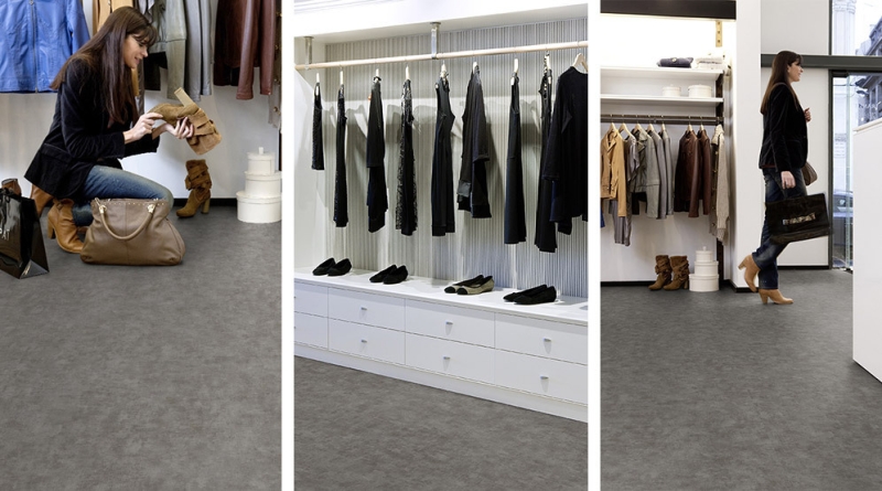 Gerflor PVC Bahnenware Booster - 1595 Broadway Storm