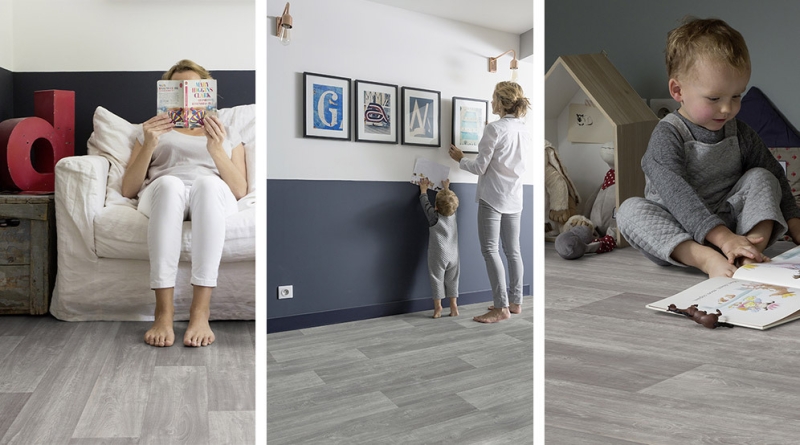 Gerflor PVC-Bahnenware Texline Concept - 1880 Hudson Pearl