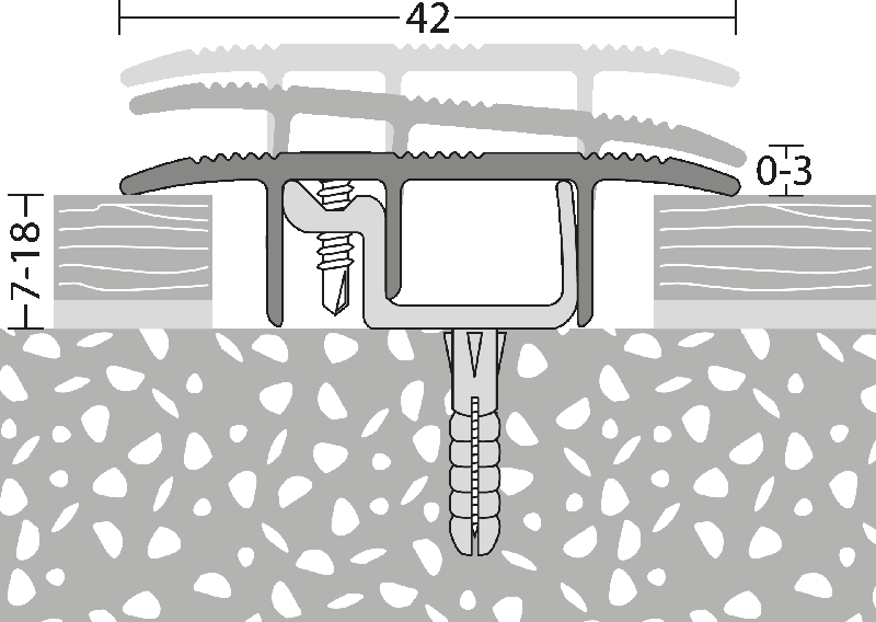 Prinz - PS 400 Kabelkanal Typ 1 Nr. 432, 42 mm