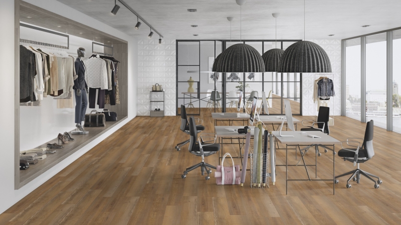 Objectflor Expona Design Sawn Saddle Oak 9043 Designboden