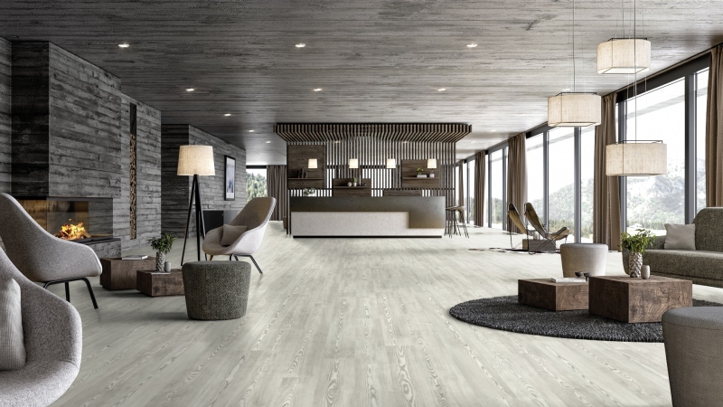 Objectflor Expona Flow Classic White Pine 9834 Designboden Bahnware