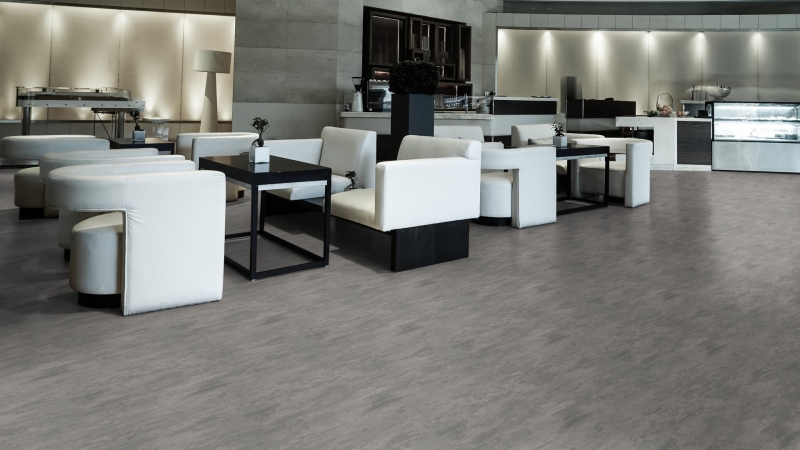 Objectflor Expona Flow Cool Concrete 9856 Designboden Bahnware