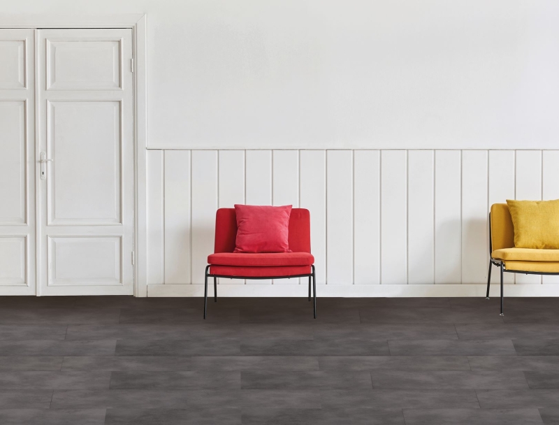 MEFO FLOOR SPC HYBRID Design FLOOR Stone Line - Melanit