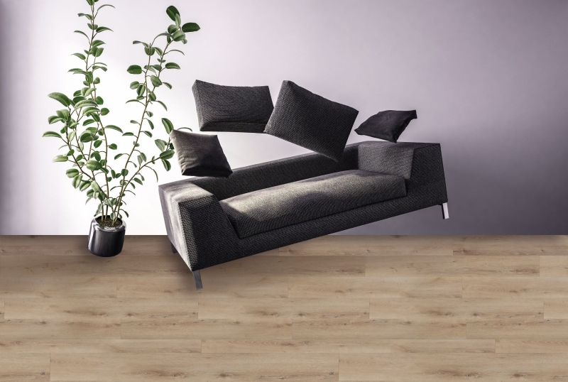 MEFO FLOOR SPC HYBRID Design FLOOR WOOD LINE XL - Saphir EIR ultramatt 0,5 mm