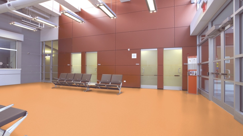 Kautschukboden noraplan sentica Bahnenware - Farbe 6536