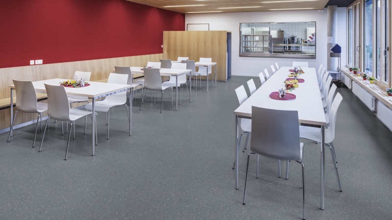 Kautschukboden noraplan stone Bahnenware - Farbe 1862