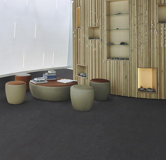 Forbo Marmoleum Concrete - 3725 cosmos Linoleum UNI Bahnenware 2,5 mm