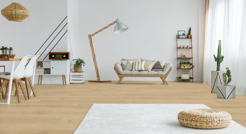 CHECK One - 2491 Ziegelhof Eiche inkl. Trittschall Premium Breit