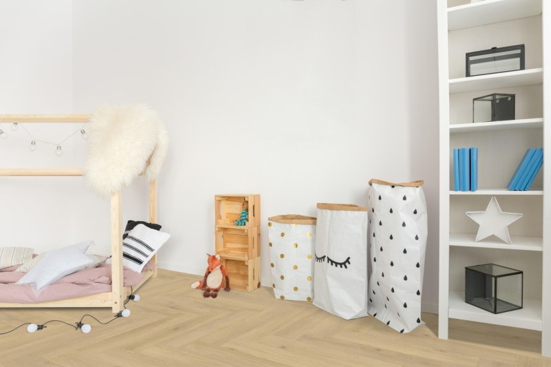 CHECK One 2491H Ziegelhof Eiche Herringbone inkl. Trittschall