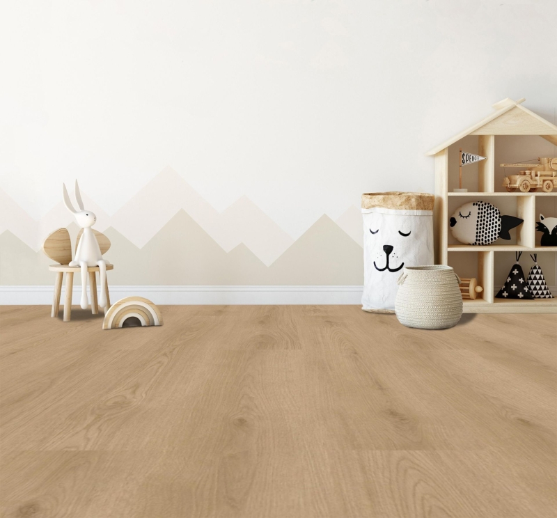 CHECK One - 2483 Krokamp Eiche inkl. Trittschall Standard Breit + Langdiele