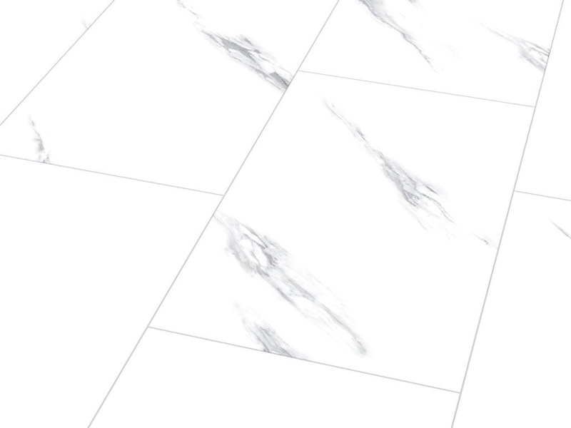 CHECK One - 2157 Alsberg Marmor Hochglanz-Fliese XL inkl. Trittschall Standard