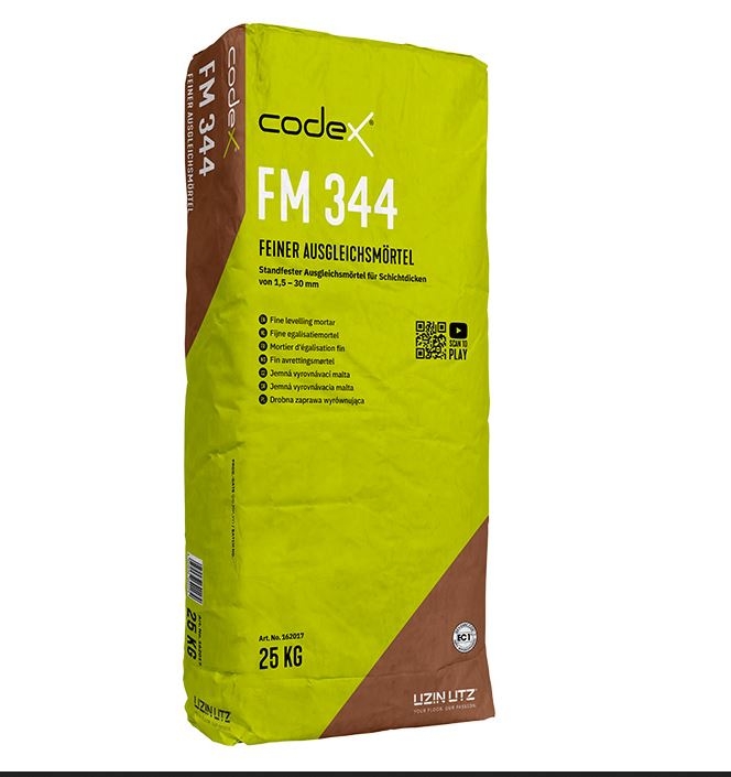 codex FM 344 Feiner Ausgleichsmörtel - 25 kg