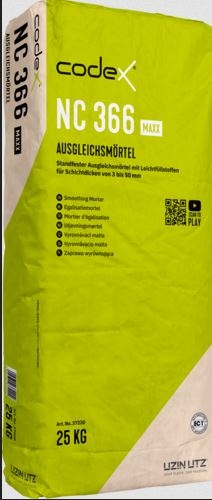 codex NC 366 Maxx Ausgleichsmörtel - 25 kg