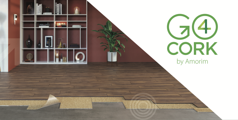 GO4 CORK NATURE VB DAMPFBREMSE Unterlage für Wärme und Schalldämmung