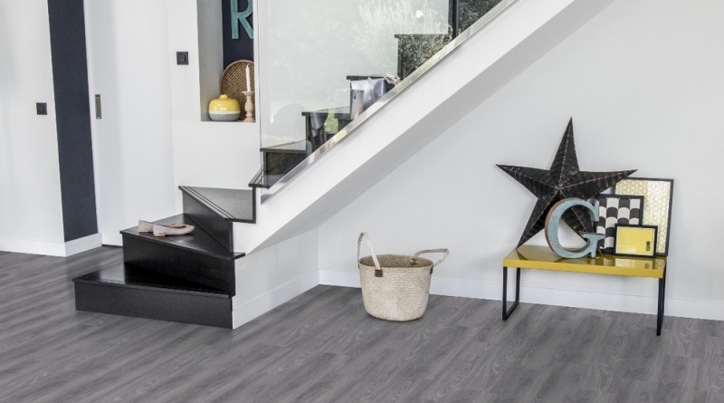 Gerflor Rigid 55 Lock Acoustic - 0977 Suave Grey