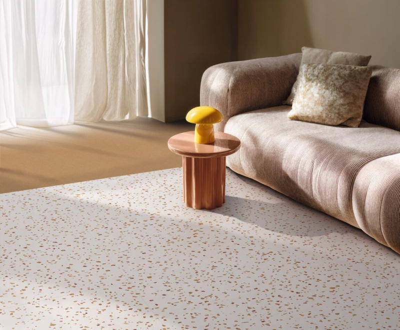 Gerflor 55 Clic Acoustic - 1744 Confetti Cobalt Amber