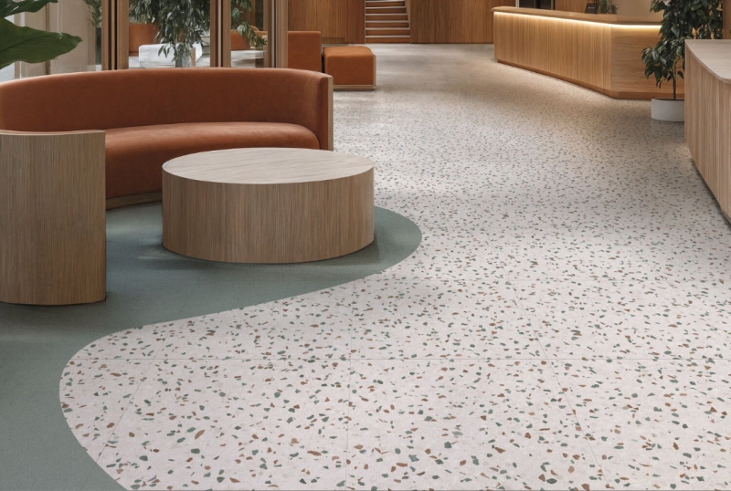 Gerflor 70 − 1725 Chips Cobalt