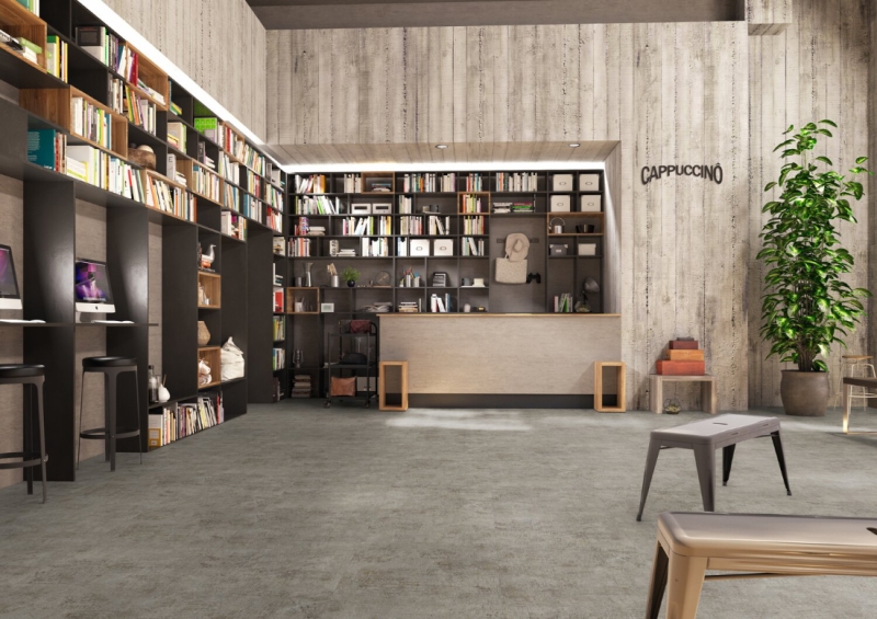 Gerflor Vinylbelag - Gerflor 70 Connect - 0062 Rough Textile Beige