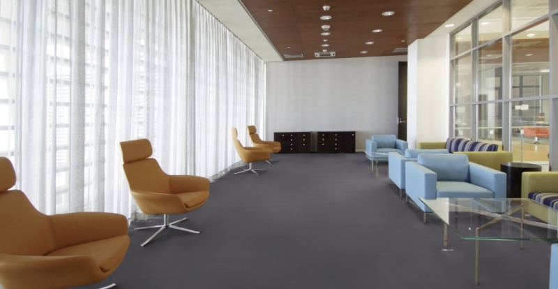 Gerflor DLW Lino Art Urban - 0565 Graphite Grey