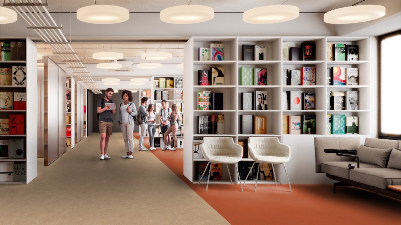 Gerflor DLW Marmorette Acoustic Plus 19 dB - 0119 Terracotta Bahnenware