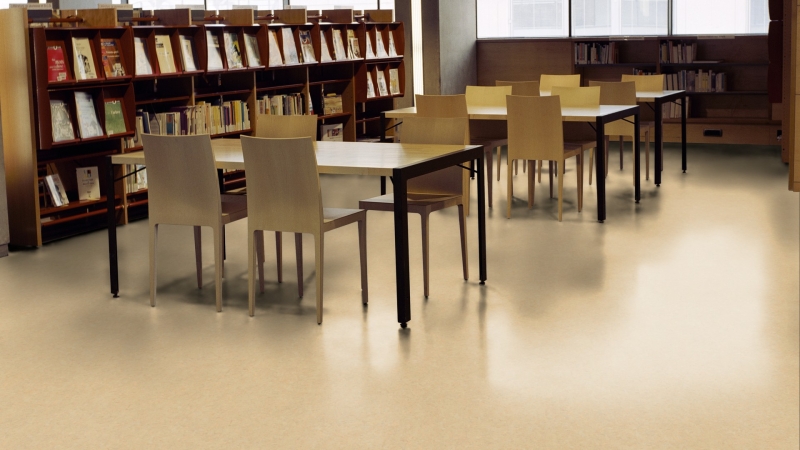 Gerflor DLW Marmorette NEOCARE™ 0040 Light Sahara Linoleum Bahnenware 2,0 mm