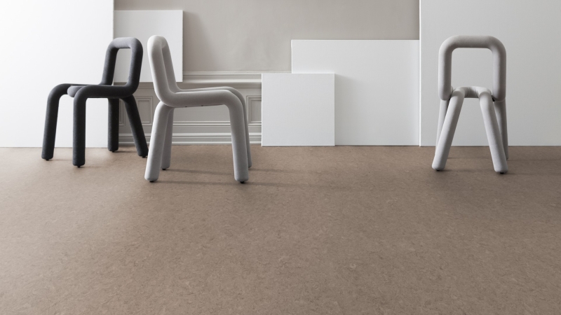 Gerflor DLW Marmorette NEOCARE™ 0090 Soapstone Linoleum Bahnenware 2,5 mm