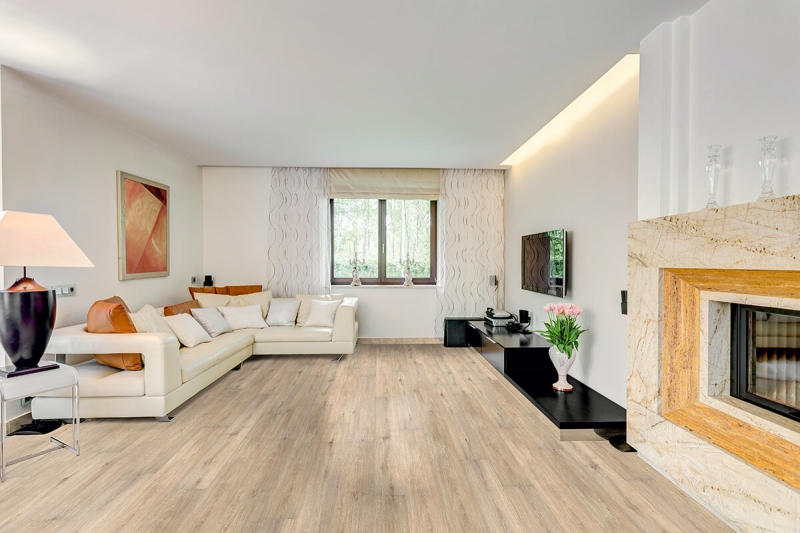 IPC Saphir Plus SPC Click Design Belag 'Eiche felsgrau 345-430603' inkl. Dämmung