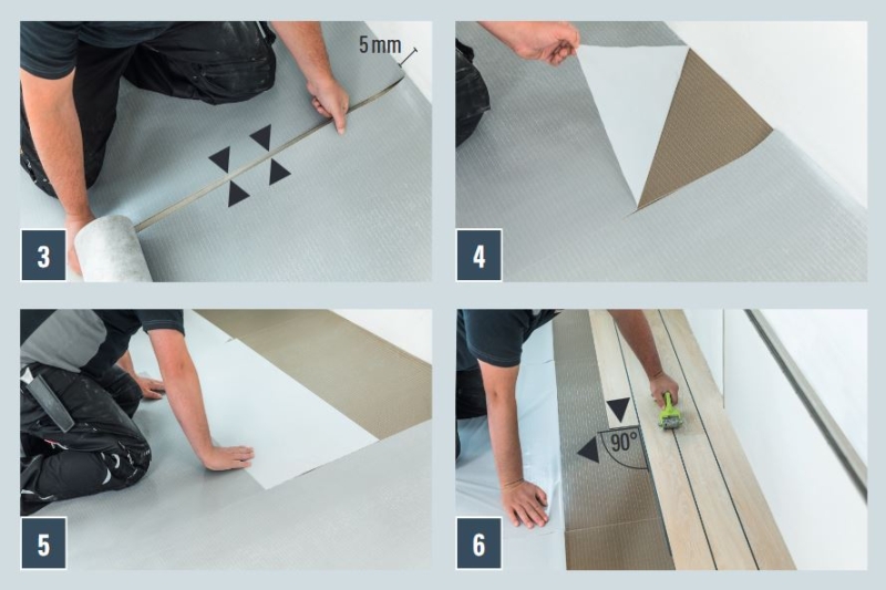 HWZ International Fixmat selbstklebende Dämmmatte
