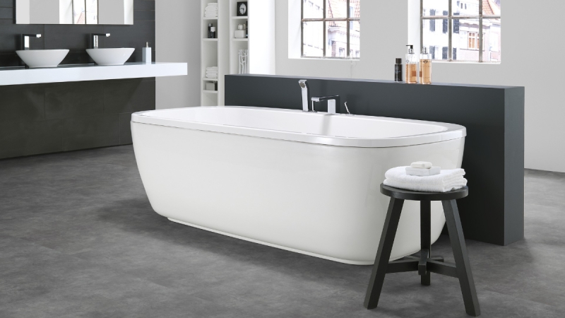 Forbo Allura Dryback | Material 0,40 | 62518DR4 charcoal concrete | 100 x 100 cm