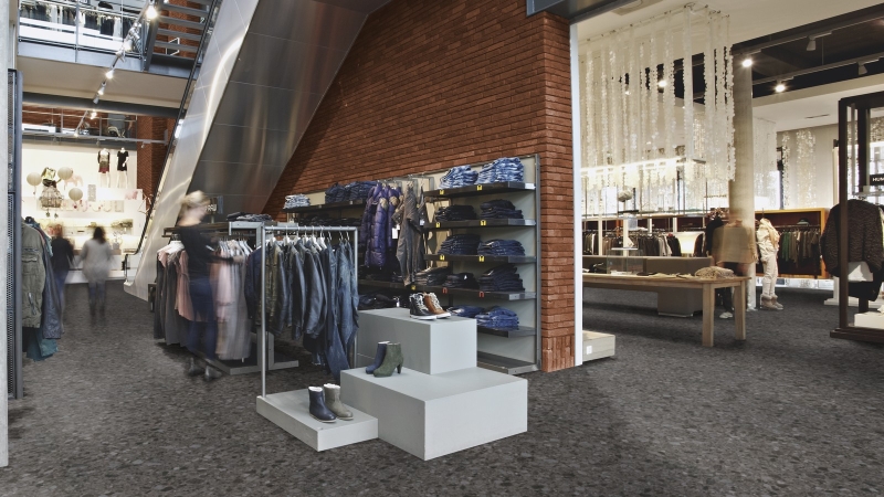 Forbo - Allura Puzzle - Black Marbled Stone 63458PZ7