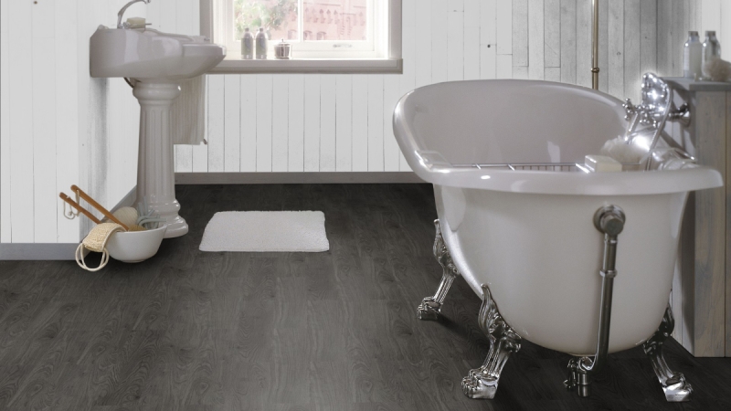 Forbo Allura Dryback | Wood 0,55 | 60061DR5 blackened oak | 100 x 15 cm