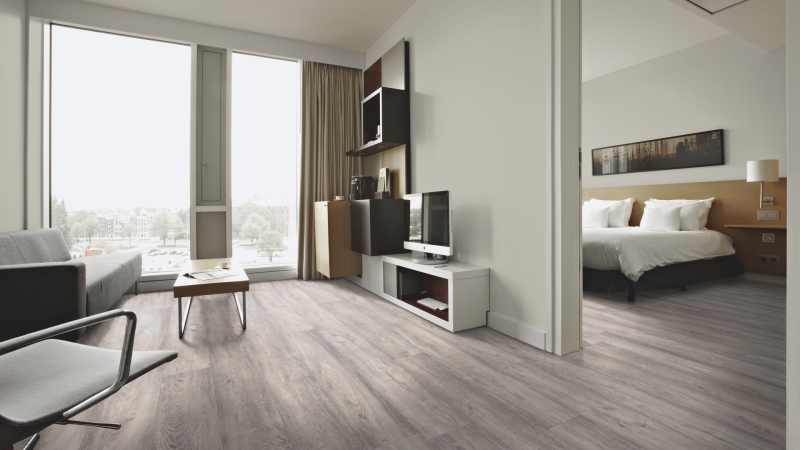 Forbo Allura Dryback | Wood 0,40 | 60151DR4 white raw timber | 120 x 20 cm