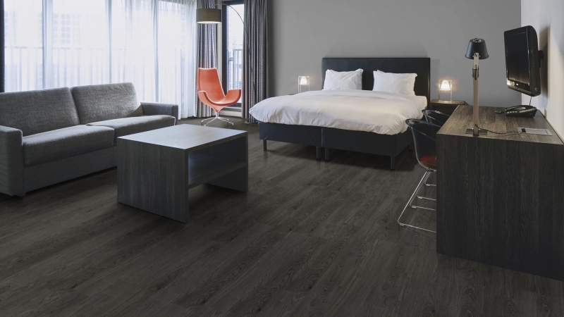 Forbo Allura Dryback | Wood 0,40 | 60061DR4 blackened oak | 100 x 15 cm