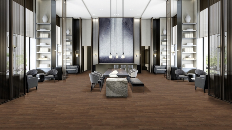 Forbo Allura Dryback | Wood 0,55 | 63663DR5 terra ash | 75 x 15 cm