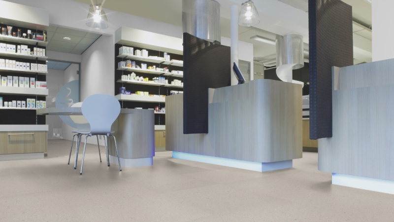 Forbo Colorex Plus EC - Fliese - Farbe 621013 sahara