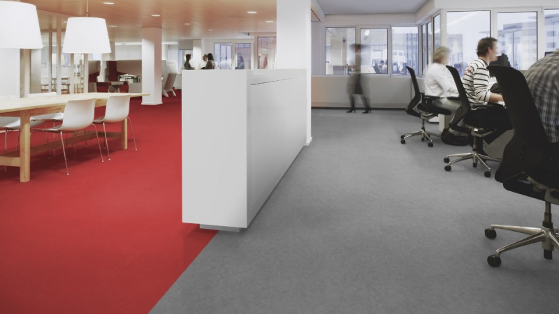 Forbo Eternal de Luxe Comfort - Bahnenware - 3111/31112 light neutral grey