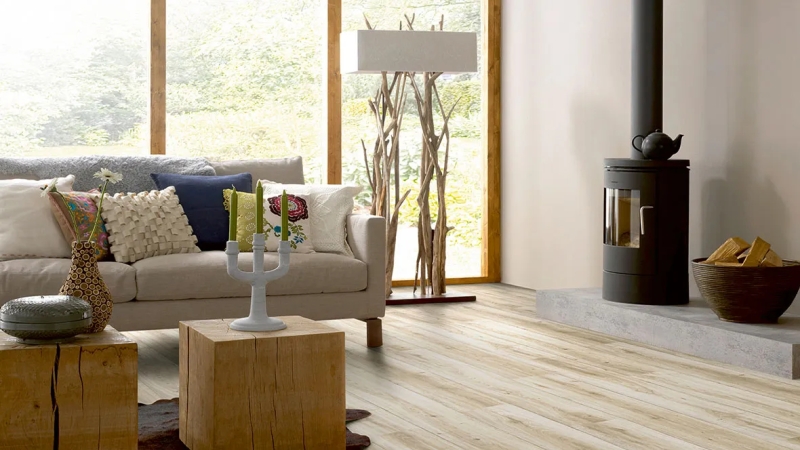 Forbo Eternal de Luxe Compact - Bahnenware - 2858/28582 whitewashed oak