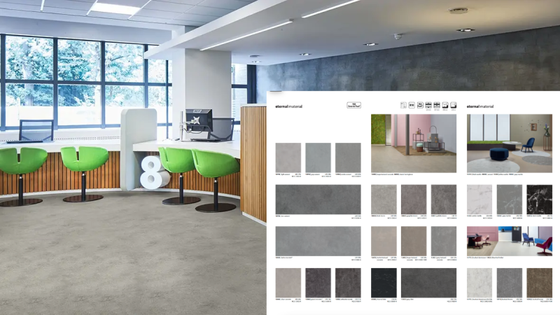 Forbo Eternal Material - Bahnenware - 12092 neutral stone