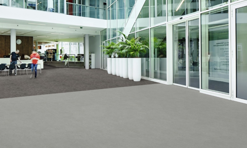 Forbo Marmoleum DECIBEL - 388935 cinder Linoleum Bahnenware