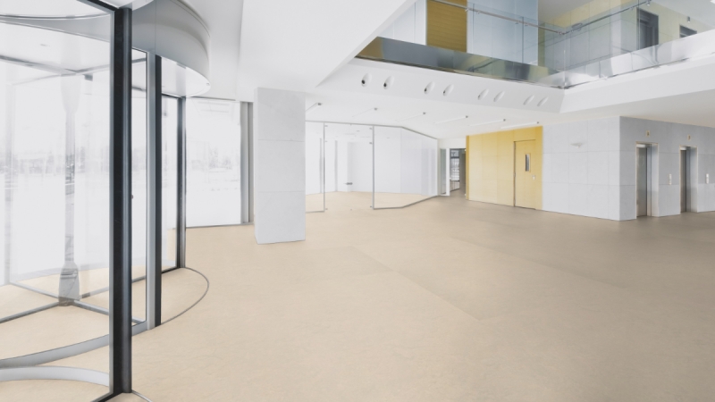 Forbo Marmoleum FRESCO - 3257 edelweiss Linoleum Bahnenware 2,5 mm