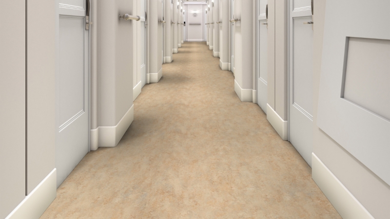 Forbo Marmoleum REAL - 3038 Caribbean Linoleum Bahnenware 2,5 mm