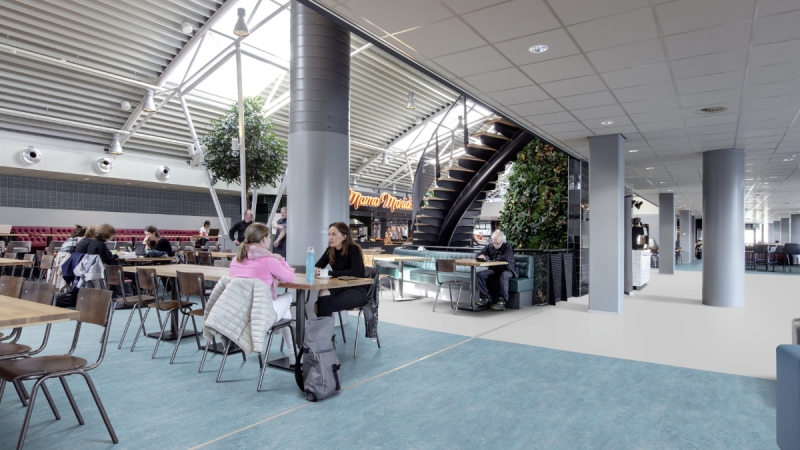 Forbo Marmoleum REAL - 3219 spa Linoleum Bahnenware 2,5 mm