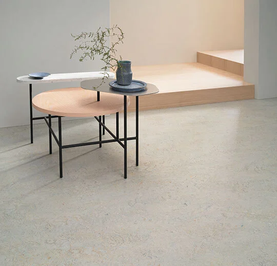 Forbo Marmoleum SPLASH - 3428 seashell Linoleum Bahnenware 2,5 mm