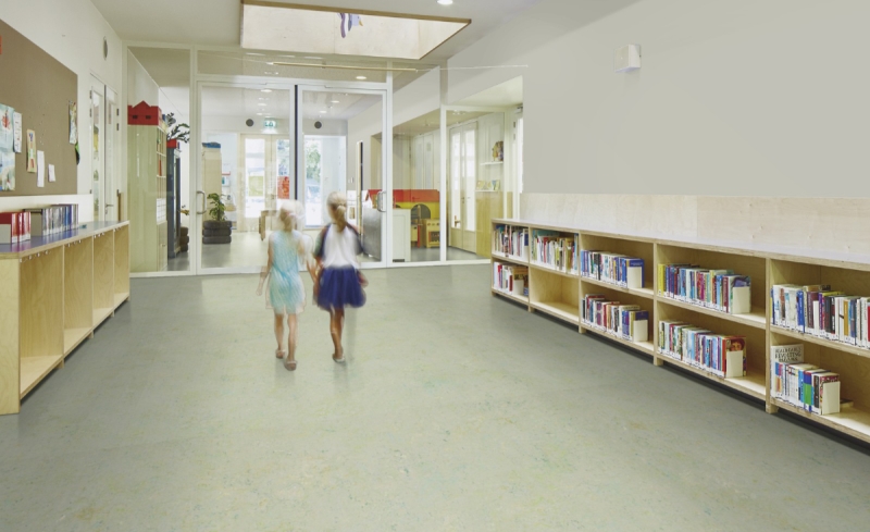 Forbo Marmoleum SPLASH - 3430 salsa verde Linoleum Bahnenware 2,5 mm