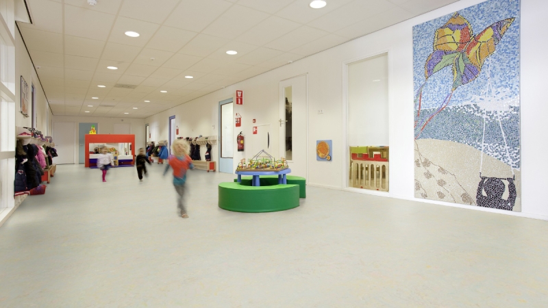 Forbo Marmoleum SPLASH - 3431 limoncello Linoleum Bahnenware 2,5 mm