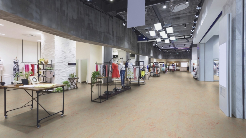 Forbo Marmoleum SPLASH - 3432 fruit punch Linoleum Bahnenware 2,5 mm