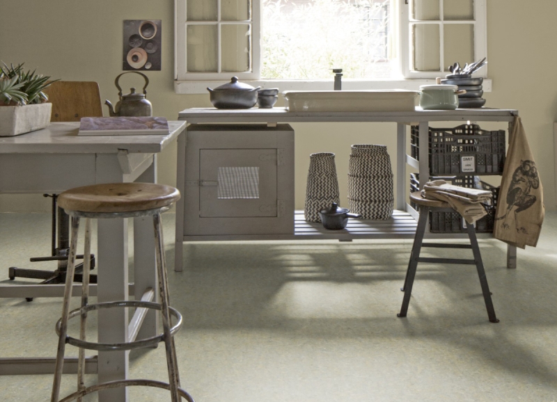 Forbo Marmoleum TERRA - 5801 river bank Linoleum Bahnenware 2,5 mm