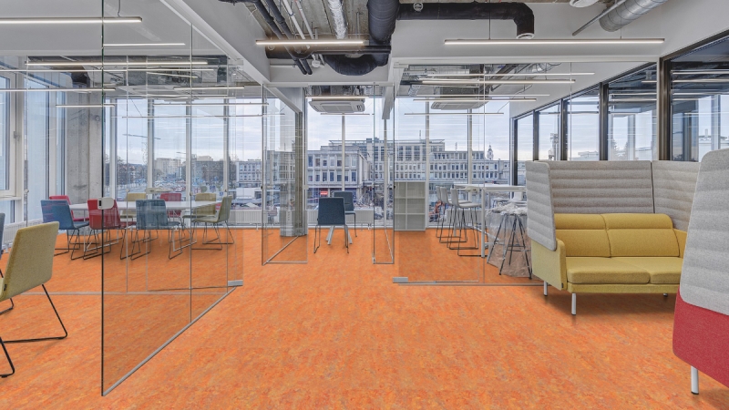 Forbo Marmoleum VIVACE - 3403 Asian tiger Linoleum Bahnenware 2,5 mm