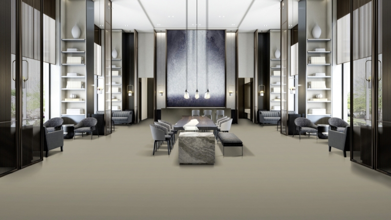 Forbo Marmoleum Cocoa - 3596 hummus Linoleum UNI Bahnenware 2,5 mm